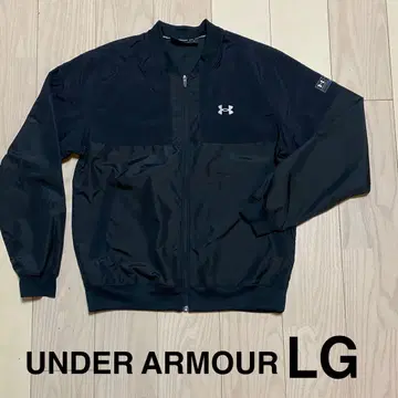 새상품급 언더아머 LG 블랙 나일론 점퍼