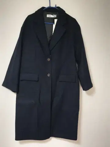 ZARA 울 롱 코트 체스터 코트