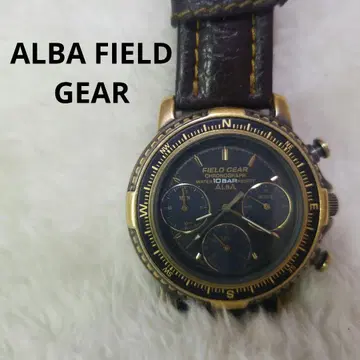 레어 ALBA FIELD GEAR 손목시계 10BAR