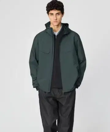 UNIQLO C 블록 테크 후드티 M