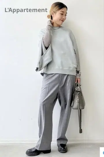 L'Appartement Rib Longsleeve T-sh