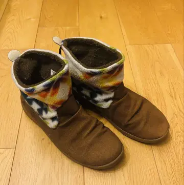 브라운 스웨이드 어그 부츠 컬럼비아 27cm