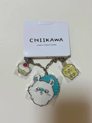 미사용 새상품 치이카와 모몽가 토끼 메탈 참