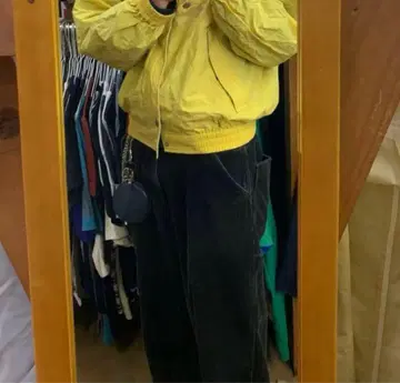 코듀로이 팬츠 블랙