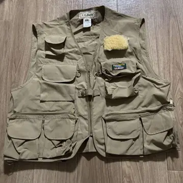 90s L.L.Bean 낚시용 조끼