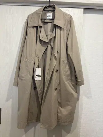 ZARA 베이지 트렌치코트