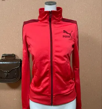 PUMA 레드 스포츠 자켓