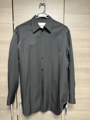 JIL SANDER 블랙 긴팔 셔츠