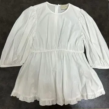 UNITED ARROWS 화이트 긴팔 블라우스