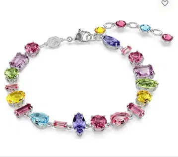 스와로브스키 Gema 팔찌 믹스컷, 멀티 컬러