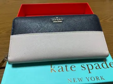 kate spade 장지갑 네이비/베이지