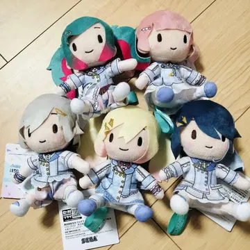 프로세카 후와푸치 미니 봉제 인형 전 5종 세트