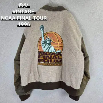 레어 VINTAGE NCAA FINAL TOUR 1996 소매 가죽