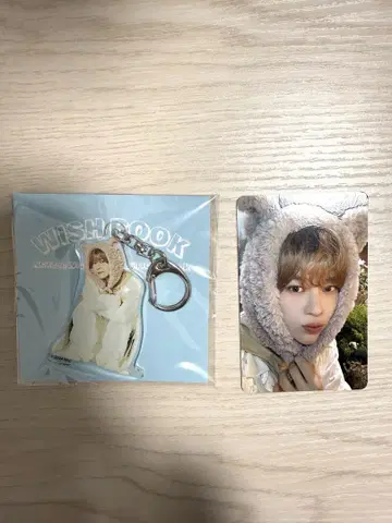 NCTWISH 시온 FC 아크링 키링 트레이딩 카드