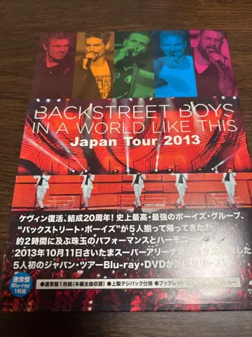 백스트리트 보이즈 Japan Tour 2013 Blu-ray