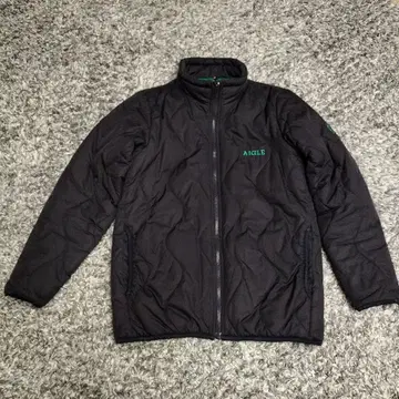 AIGLE 블랙 다운 자켓 XS