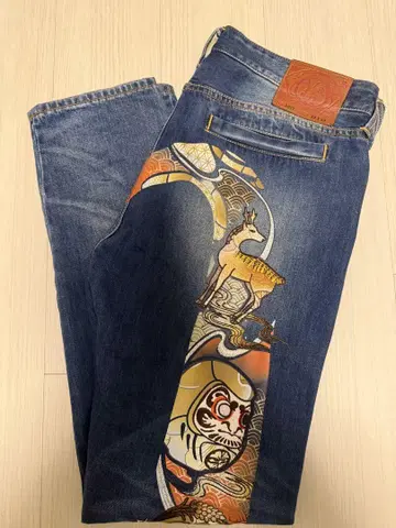 EVISU 데님 청바지