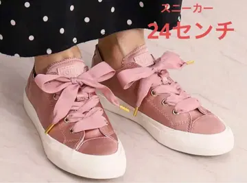 +diana 핑크 리본 스니커즈 24cm