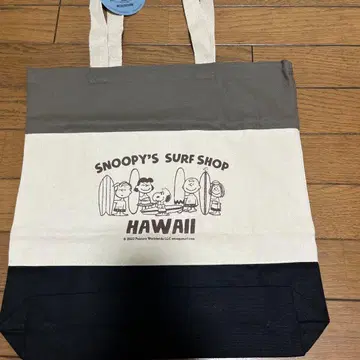 HAWAI 스누피 서프샵 토트백 새상품
