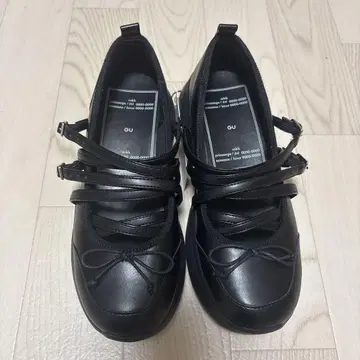 GU 메리제인 슈즈 블랙 S