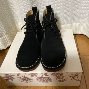 BENEBIS 스웨이드 블랙 처카 부츠 23.5cm