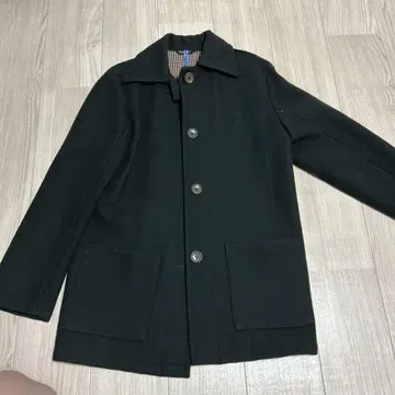 PAGEBOY 다크 그린 울 자켓 페이지 보이