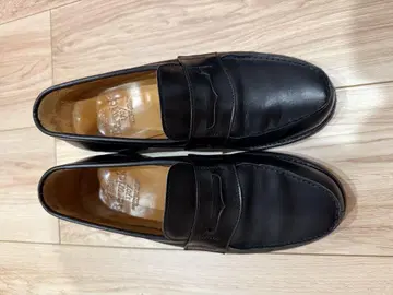 Berwick 1707 블랙 코인 로퍼 24.5cm
