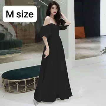 웨딩 드레스 오프숄더 퍼프 슬리브 웨딩 사진 촬영