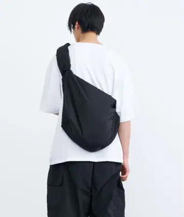 [ SINSS ] 나일론 개더 숄더백