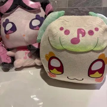 너와 아이돌 프리큐어 메챠모후굿토 봉제 인형 ~느긋한 프리룬 & 메로론