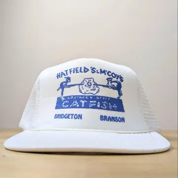 80s Hatfield's & McCoy's 트래커캡 기업 로고