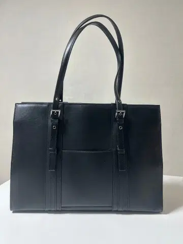 블랙 합성 피혁 토트백 취업활동 면접