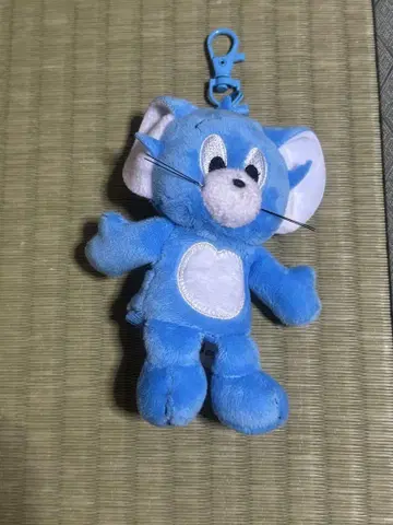 톰과 제리 낚시릴 키 커버 블루 제리