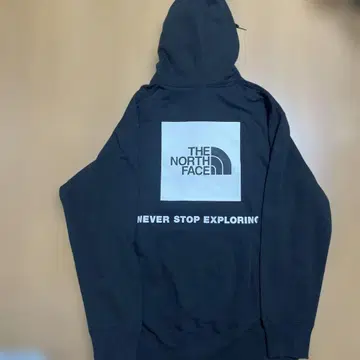 THE NORTH FACE 블랙 후드티