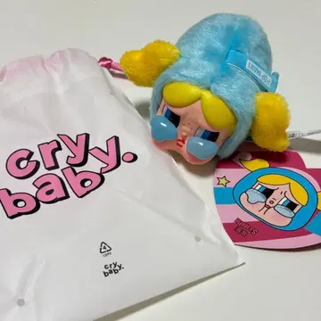 popmart crybaby 파워퍼프걸스 버블스