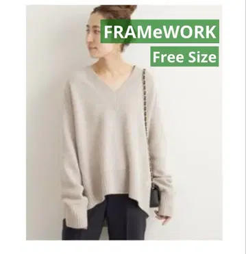 FRAMeWORK/프레임워크 울 캐시미어 V넥 풀오버