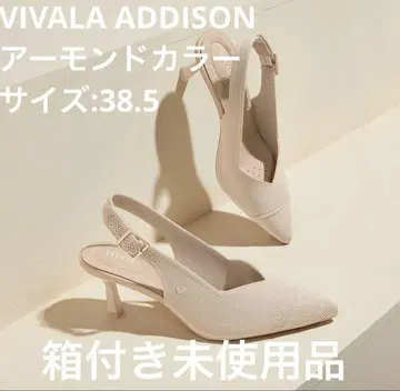 박스 포함 미사용 Addison 스틸레토 슬링백 샌들