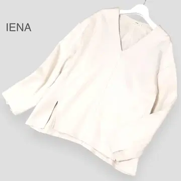 새상품급 2024AW 이에나 IENA 워셔블 종이상자 V넥 풀오버 F