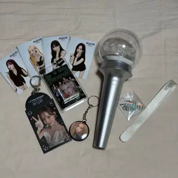 aespa 응원봉 포토 카드 포함