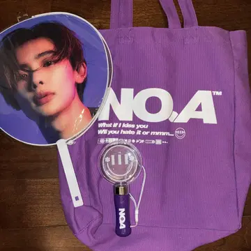 NOA 토트백 응원봉 부채