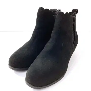 컨디션 최상 스케쳐스 사이드 고어 부츠 스웨이드 첼시 부츠 블랙