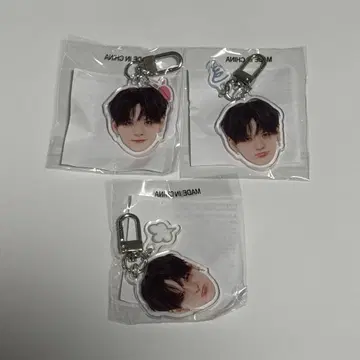 treasure 요시 얼굴 아크링 키링 캡슐 토이