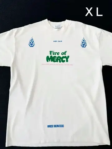 HOT CHIP Fire of Mercy 셔츠 XL