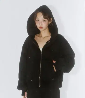 Lallana 라메 코코 집업 후디 세트