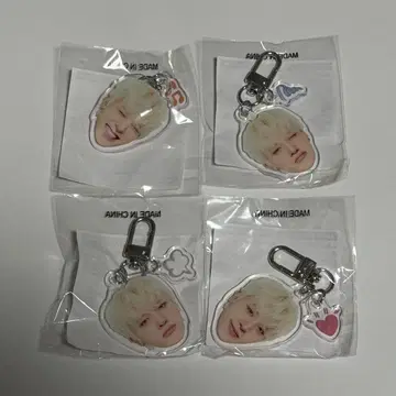 treasure 존환 얼굴 아크릴 키링 캡슐 토이 컴플리트
