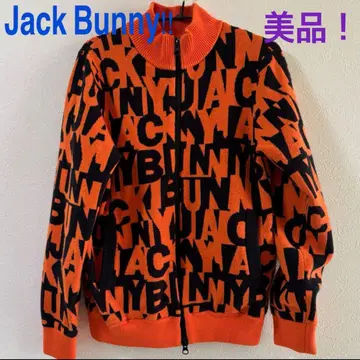 새상품급! Jack Bunny!! 로고 자켓 축열 블루종 사이즈 0