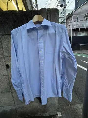 AZABU THE CUSTOM SHIRT 일본제 긴팔 셔츠 파랑
