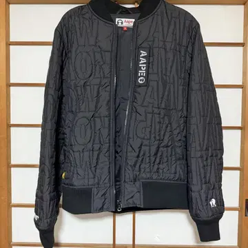 Aape 블랙 나일론 자켓 M