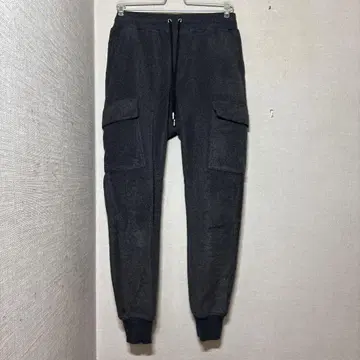 WP WESTPOINT 한정판 플리스 카고 팬츠