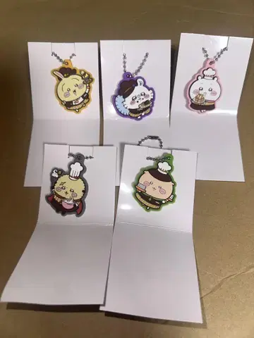 치이카와 코코스 러버 키링 5개 세트
